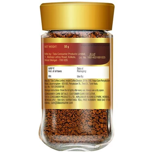 Tata Coffee Gold 100percent Pure Coffee - Original, 50 g Jar-3.webp